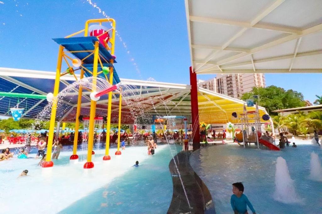 카우다스노바스 Piazza Diroma Com Acesso Ao Acqua Park 아파트 호텔 외부 사진